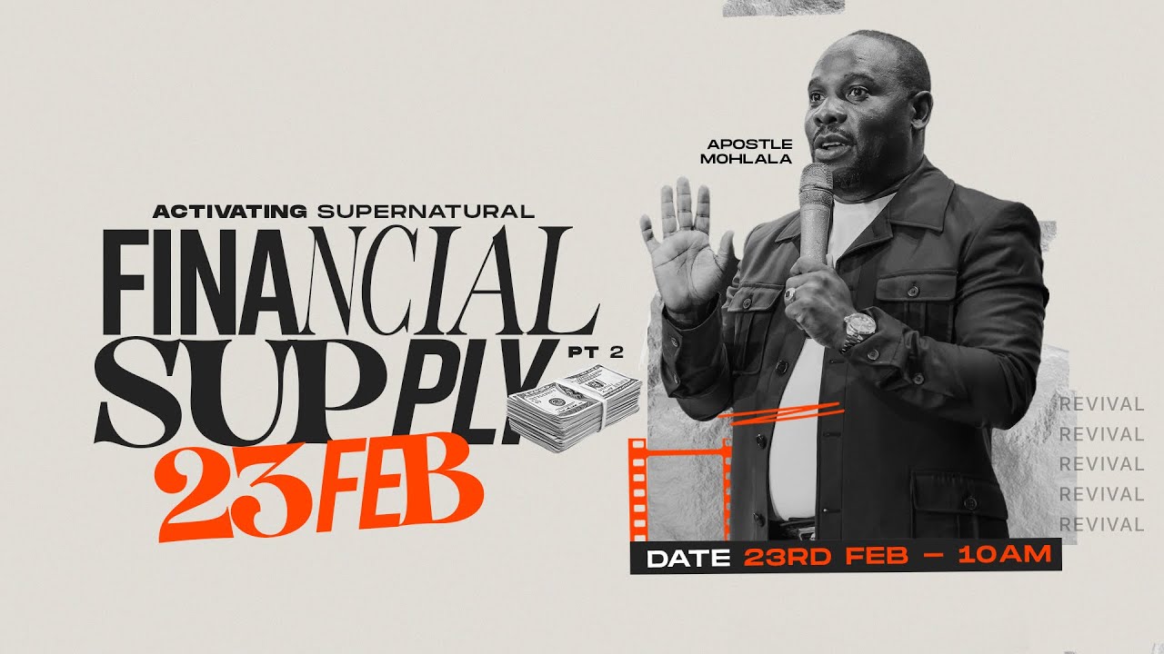 Activating Supernatural Financial Supply Part 2 | Live in Cape Town | 23 February 2025