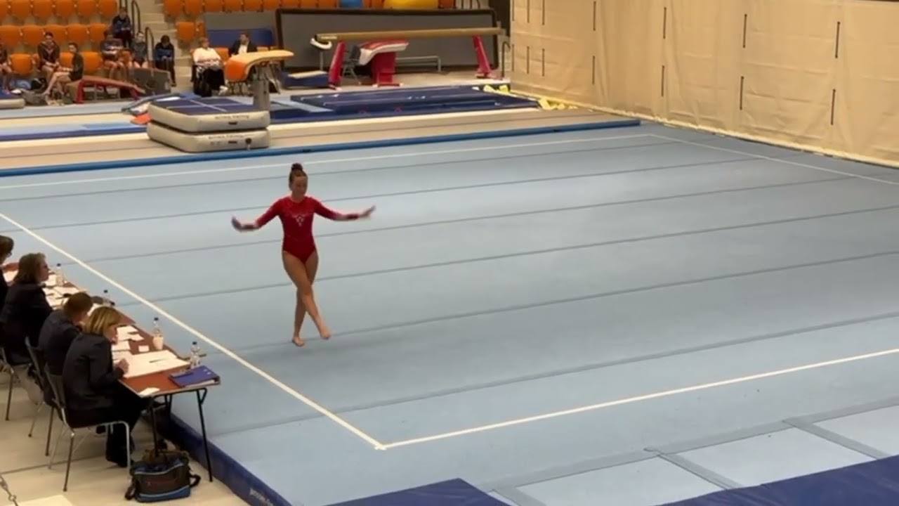 College Gymnastics recruiting video of Lara, for Fall 2026