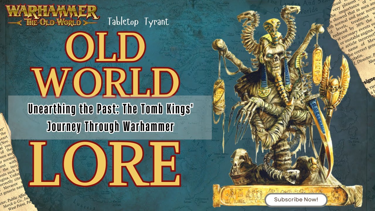Unearthing the Past: The Tomb Kings' Journey Through Warhammer
