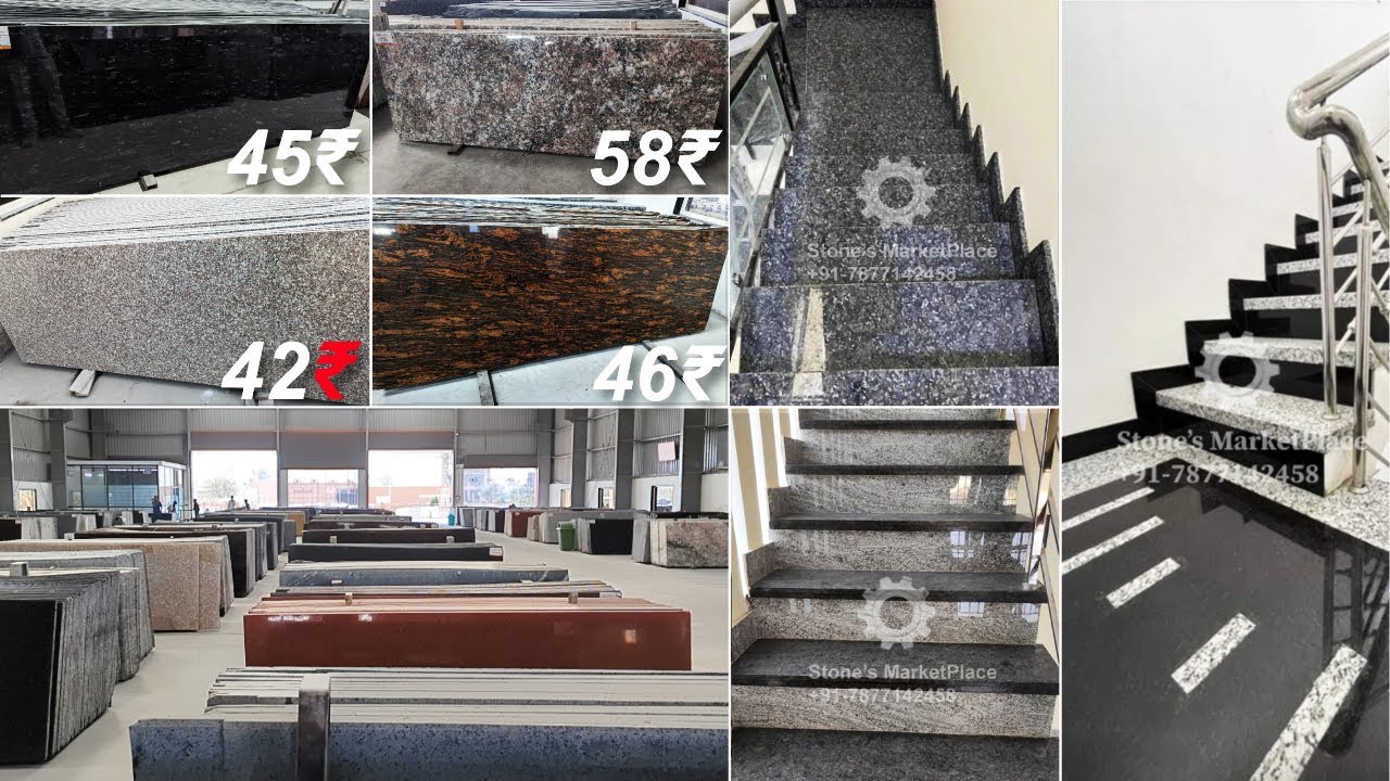 15 Best Granite Price List WITH Granite Stairs Design — ग्रेनाइट Staircase