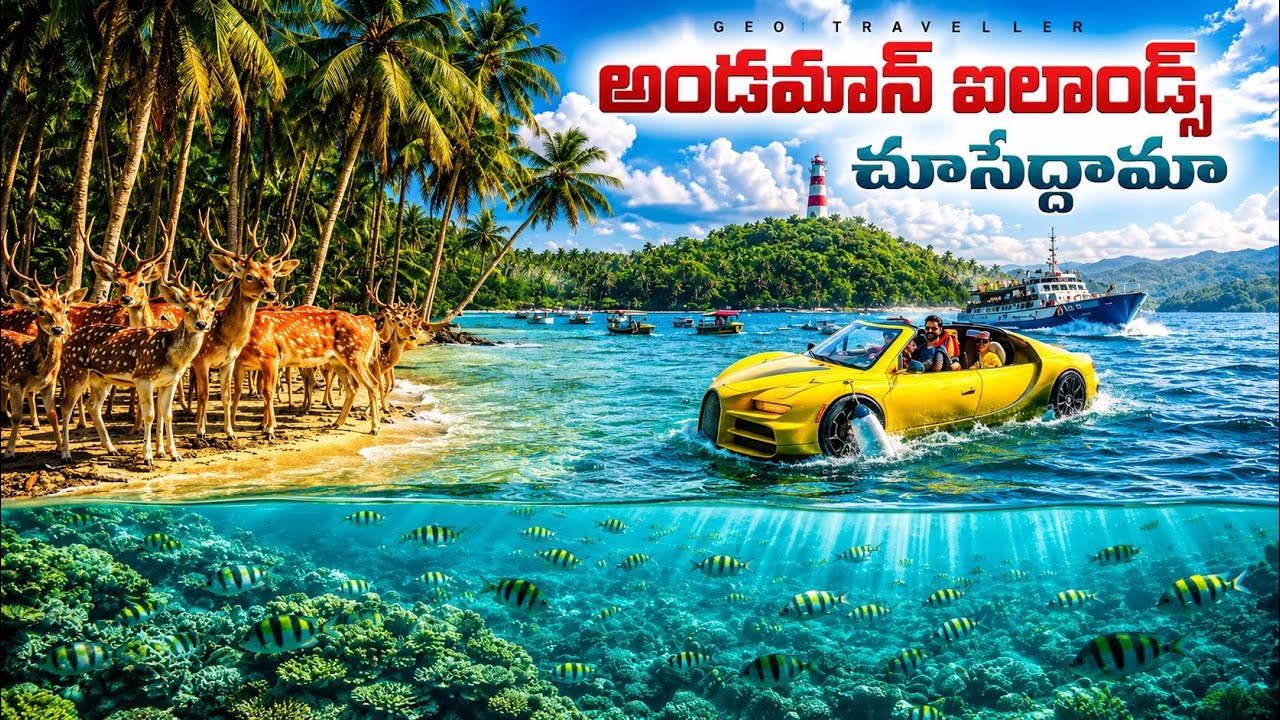 Andaman Islands Travel Guide | North Bay & Ross Island History Full Experience | #geotraveller