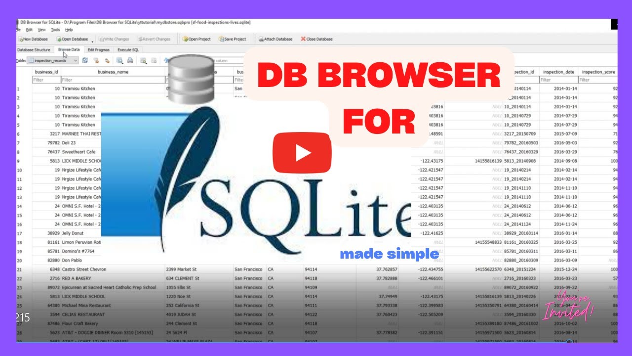 Создание и чтение баз данных SQLite с помощью DB Browser: как использовать DB Browser 2022