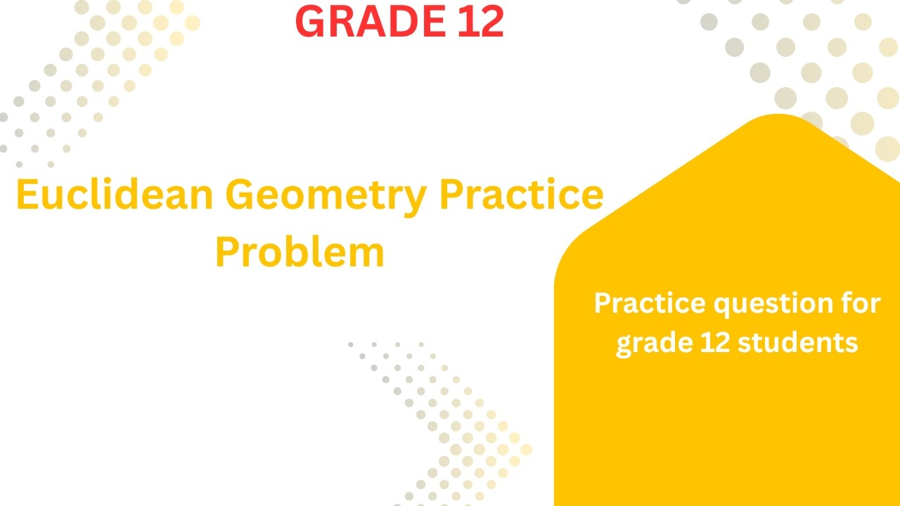 Euclidean Geometry | Cyclic Quad Problem