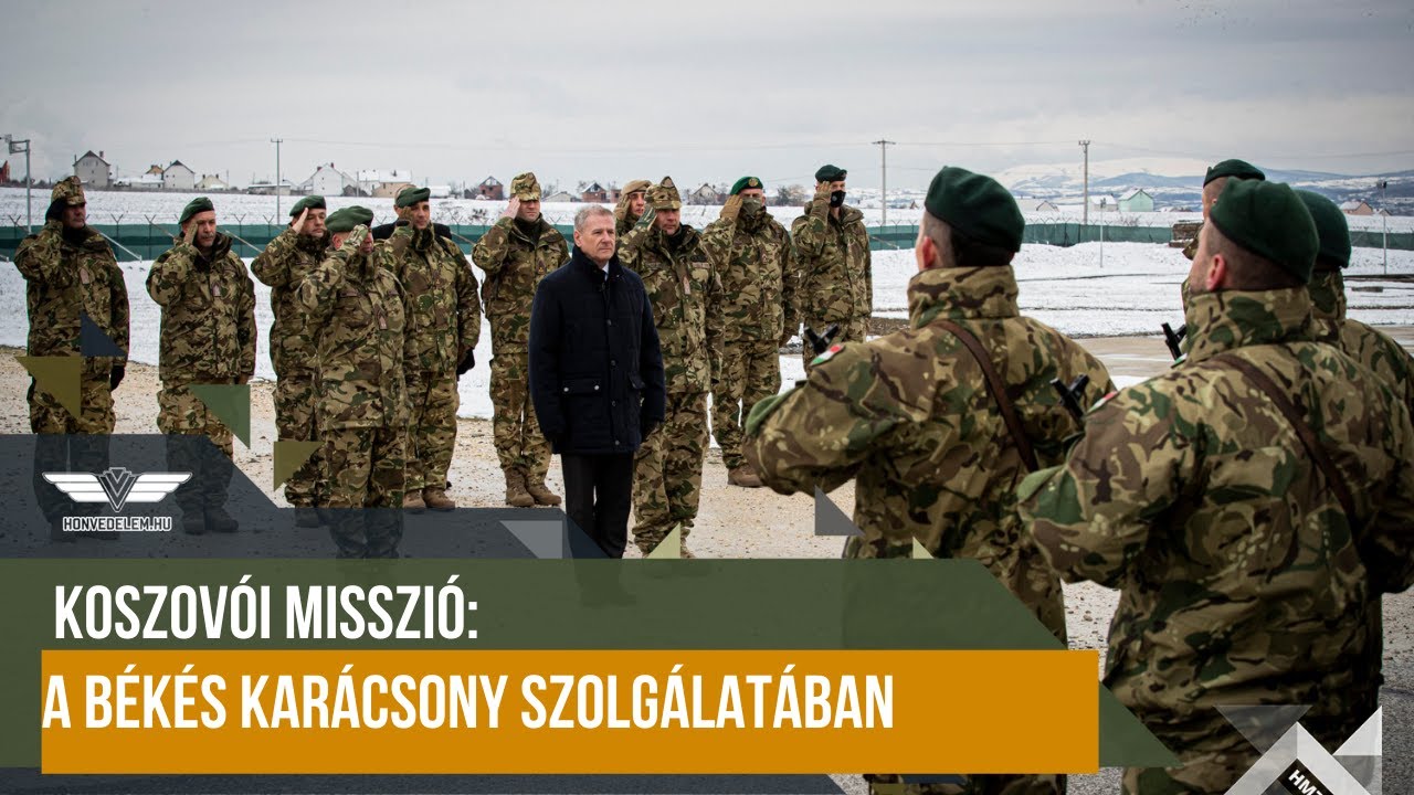 Koszovói misszió: a békés karácsony szolgálatában