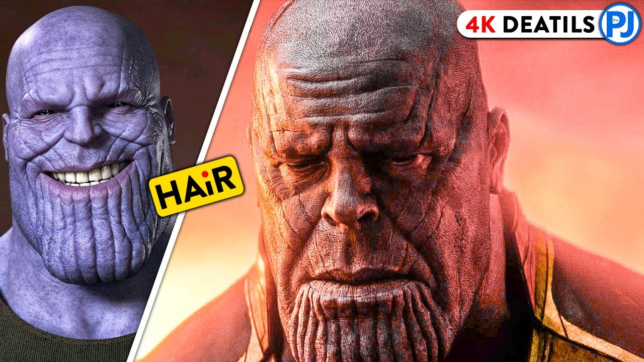 Avengers Infinity War DETAILS Which Can Only Be Seen In 4K - PJ Explained