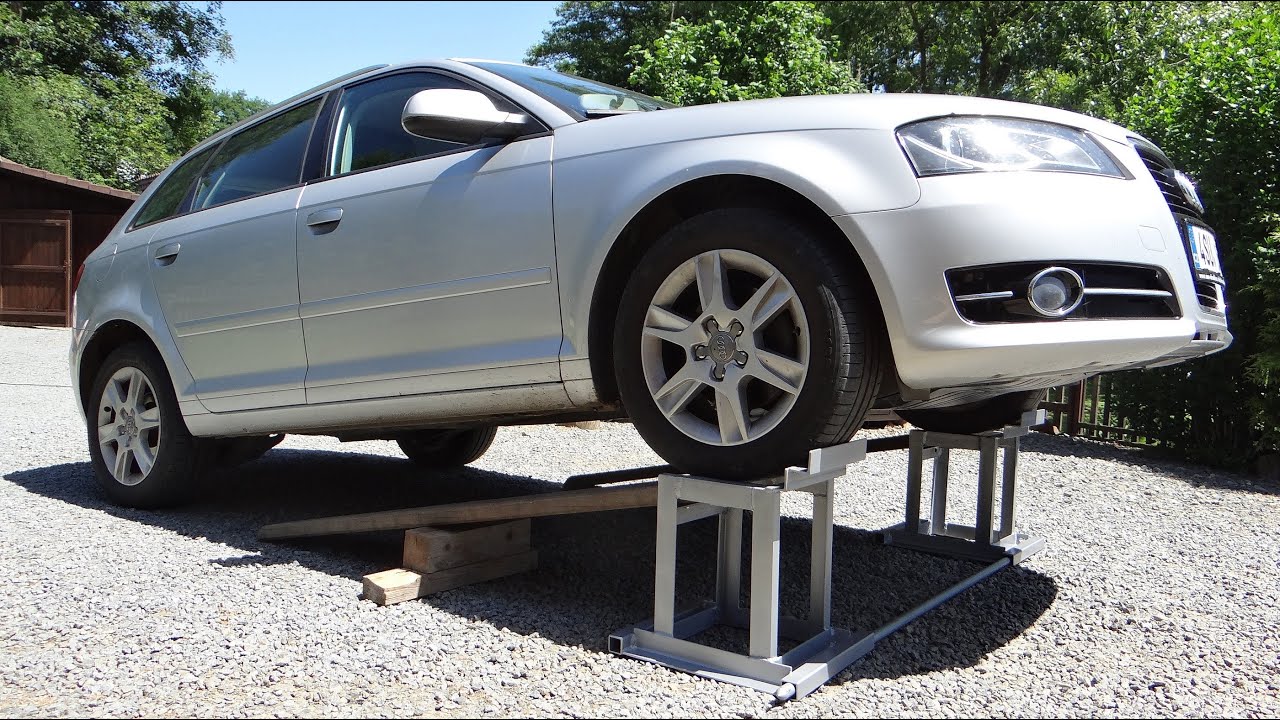 Car Ramps - Jak na nájezdy na auto (svařování obloukem - invertor, řezání flexou, stříkání sprejem)