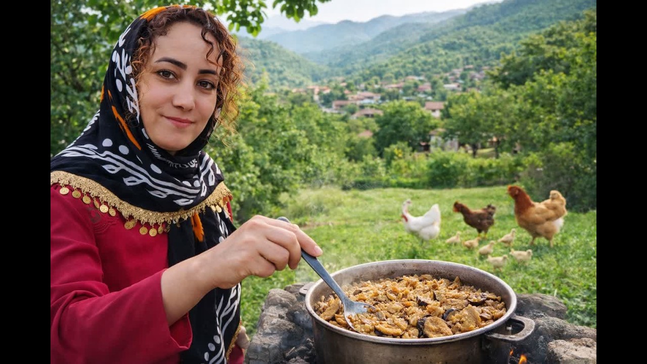 Traditional Wheat Pilaf with Eggplant | Easy & Delicious Village Recipe 😍