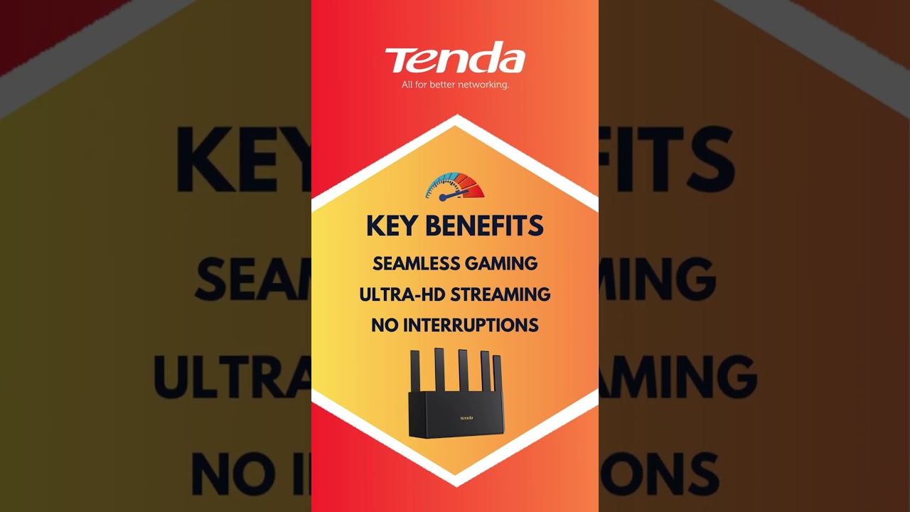 Tenda TX2L Pro - Dual Band Gigabit Wi-Fi 6 Router