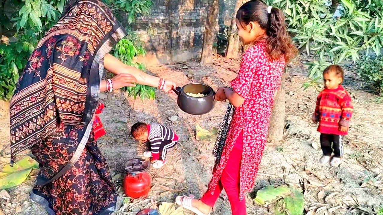 जंगल में हुआ जबरदस्त झगड़ा|😲 Bhabhi ke hath se nanand ne chhoda kukar