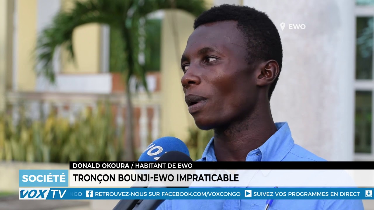Tronçon Boundji-Ewo impraticable