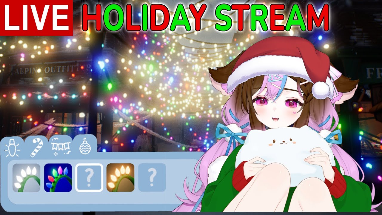 Lets Light Up The Town! It's Time For a Cozy Christmas Stream #live #vtuber