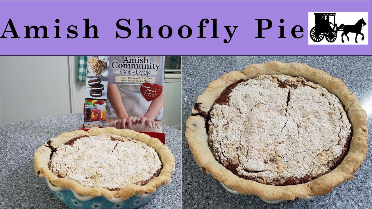Amish Shoofly Pie-- Anabaptist Food Celebration!