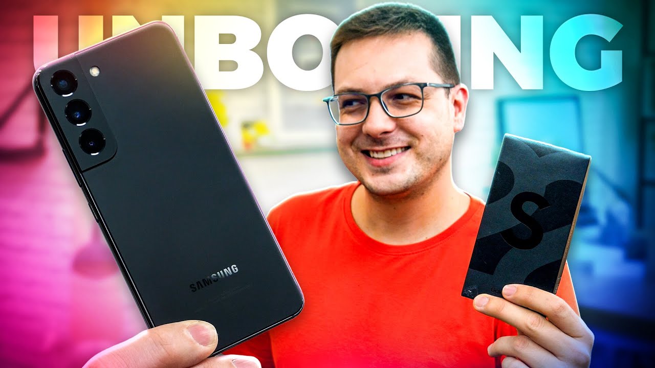 Galaxy S22 5G! O smartphone PEQUENO e PODEROSO da SAMSUNG! Unboxing!