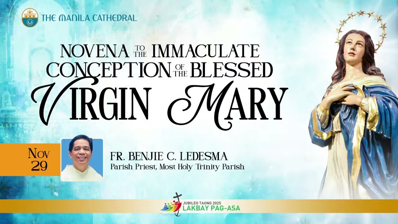 First Day of Novena Mass to the Immaculate Conception - November 29, 2025 (7:30am)