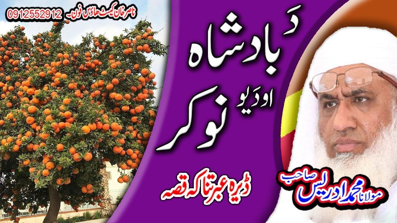 MOLANA IDREES SAHIB DA BADSHAH AO NOKAR QISA