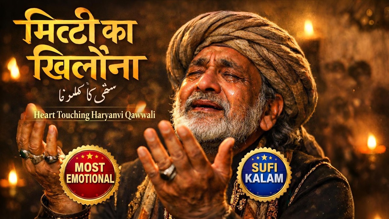 Mitti Ka Khilona (मिट्टी का खिलौना) | Heart Touching Reality of Life 💔 | New Sufi Song 2026