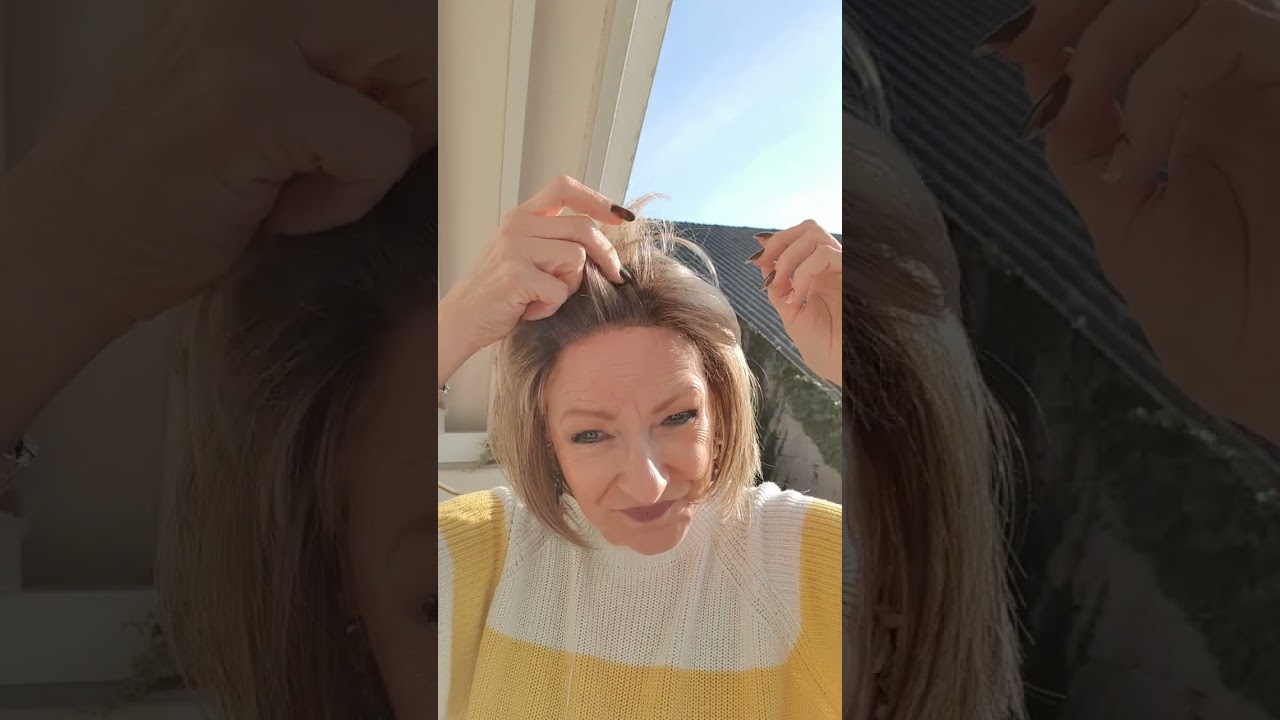 Ellen Wille Perücke Sing Mono Part in Pearlblonde rooted und Sandmulti rooted