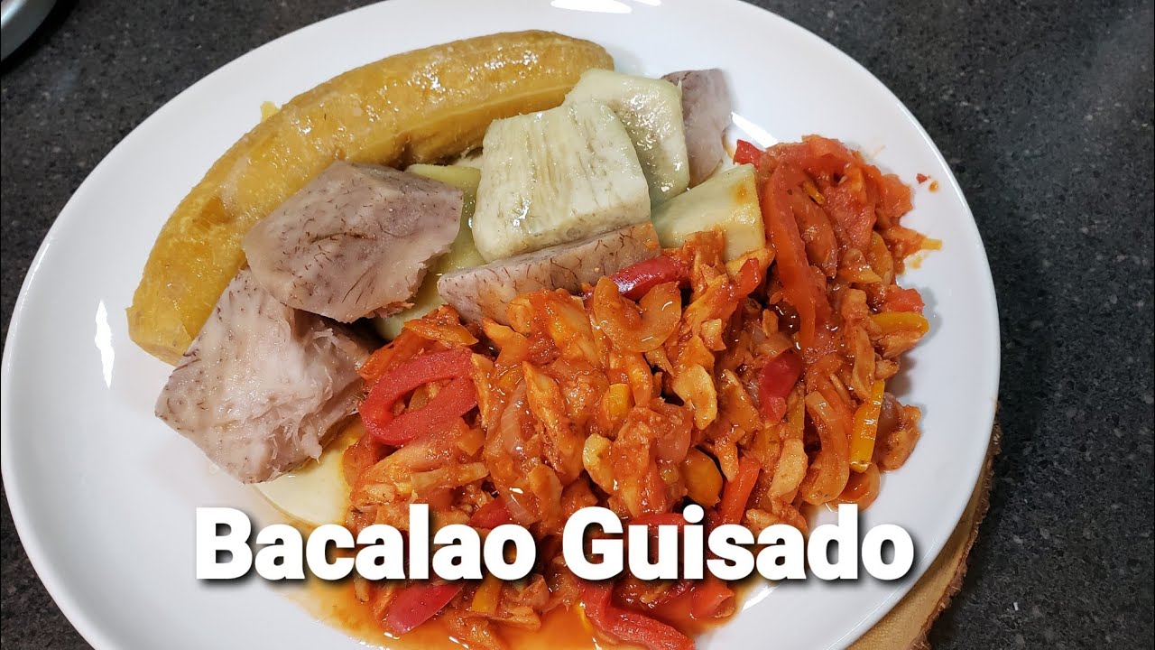 COMO HAGO MI BACALAO GUISADO CON VIANDAS