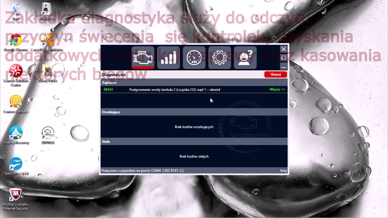 SDPROG SMART DRIVER PROGRAM Instalacja i prezentacja programu do diagnostyki