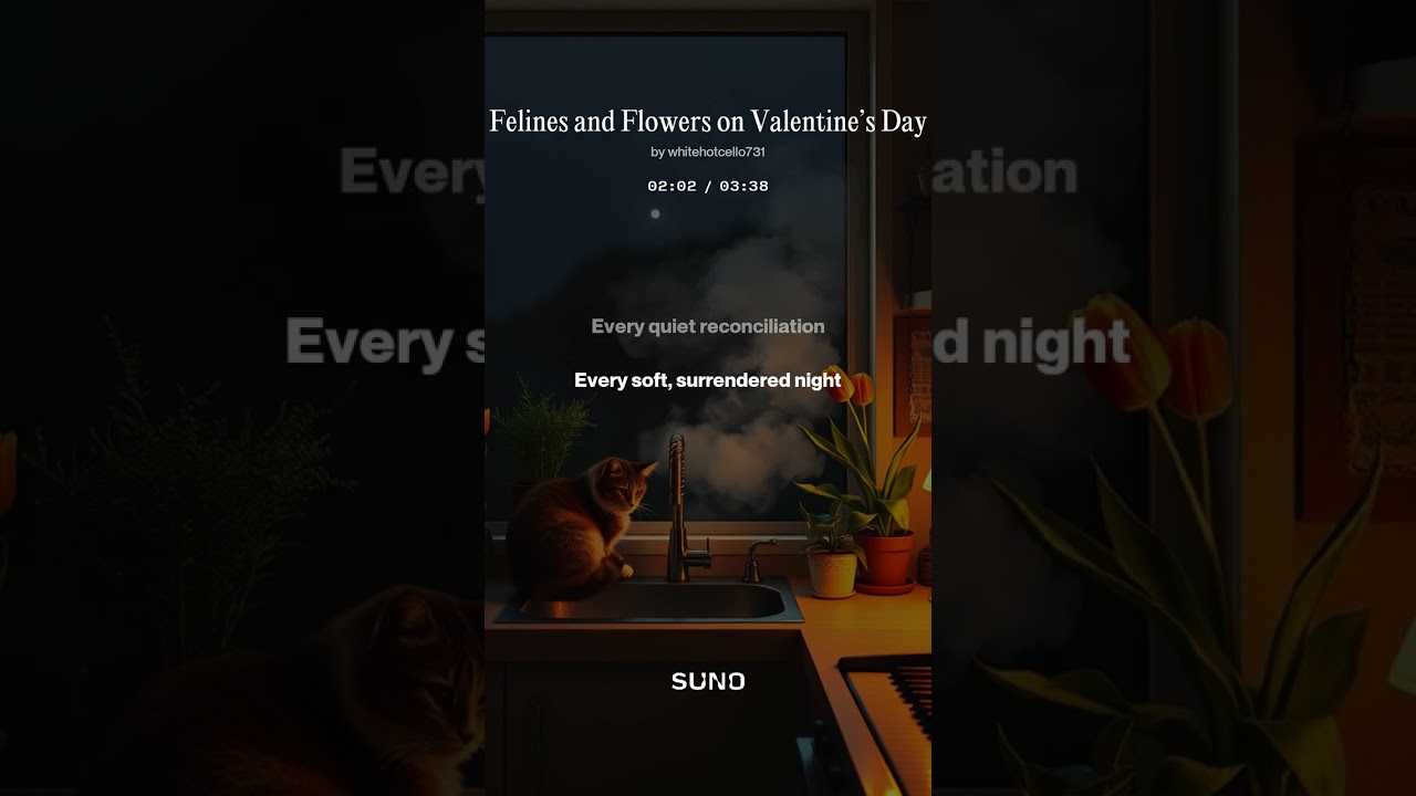Felines and Flowers on Valentine’s Day 10