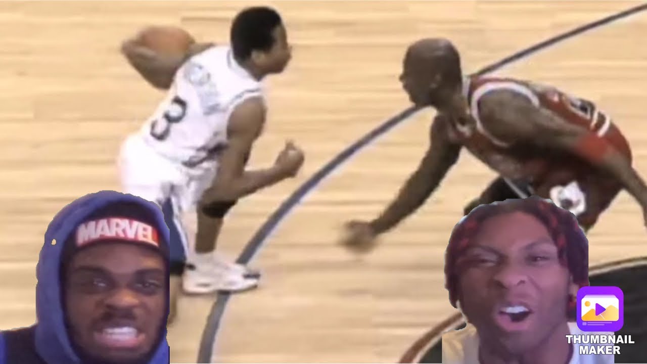 IVERSON CROSSOVER WAS UNREAL!! Ki & Jdot Reacts to Allen Iverson's Ultimate Career Mixtape