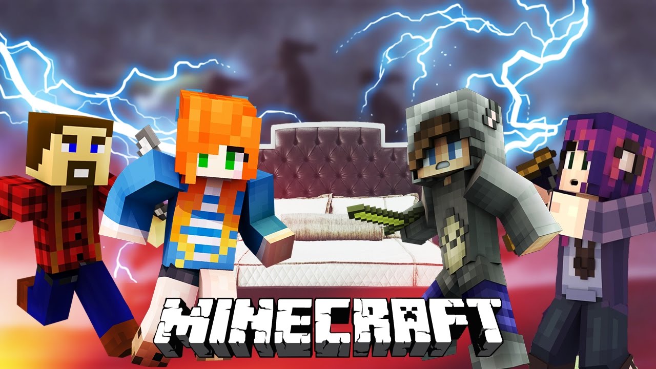 SQUADING UP = VICTORIES! - Minecraft: Bedwars - W/HBomb, BBPaws & Mariel