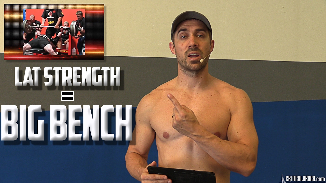 How Important is Lat Strength for a BIG Bench? Q&A