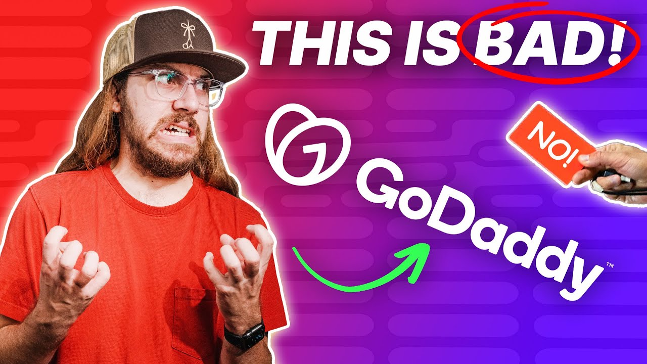 STOP Using GoDaddy!! 😡