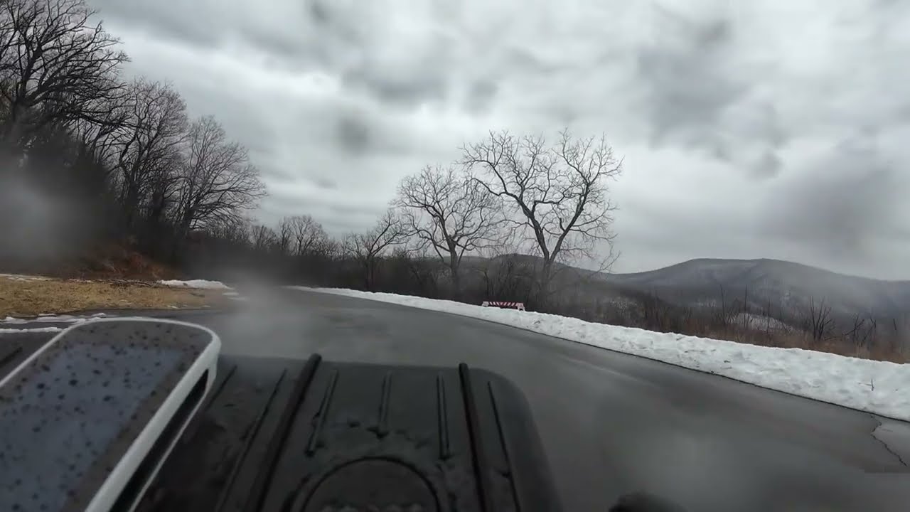 southbound on skyline drive-- shenandoah valley, virginia