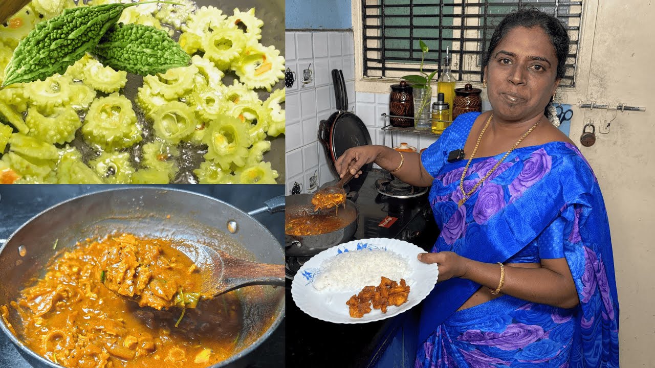 சட்டி சோறு காலி அப்படி ஒரு ருசி பாகற்காய் குழம்பு இப்படி செய்து சாப்பிடுங்க - Bitter Gourd Kualmbu!