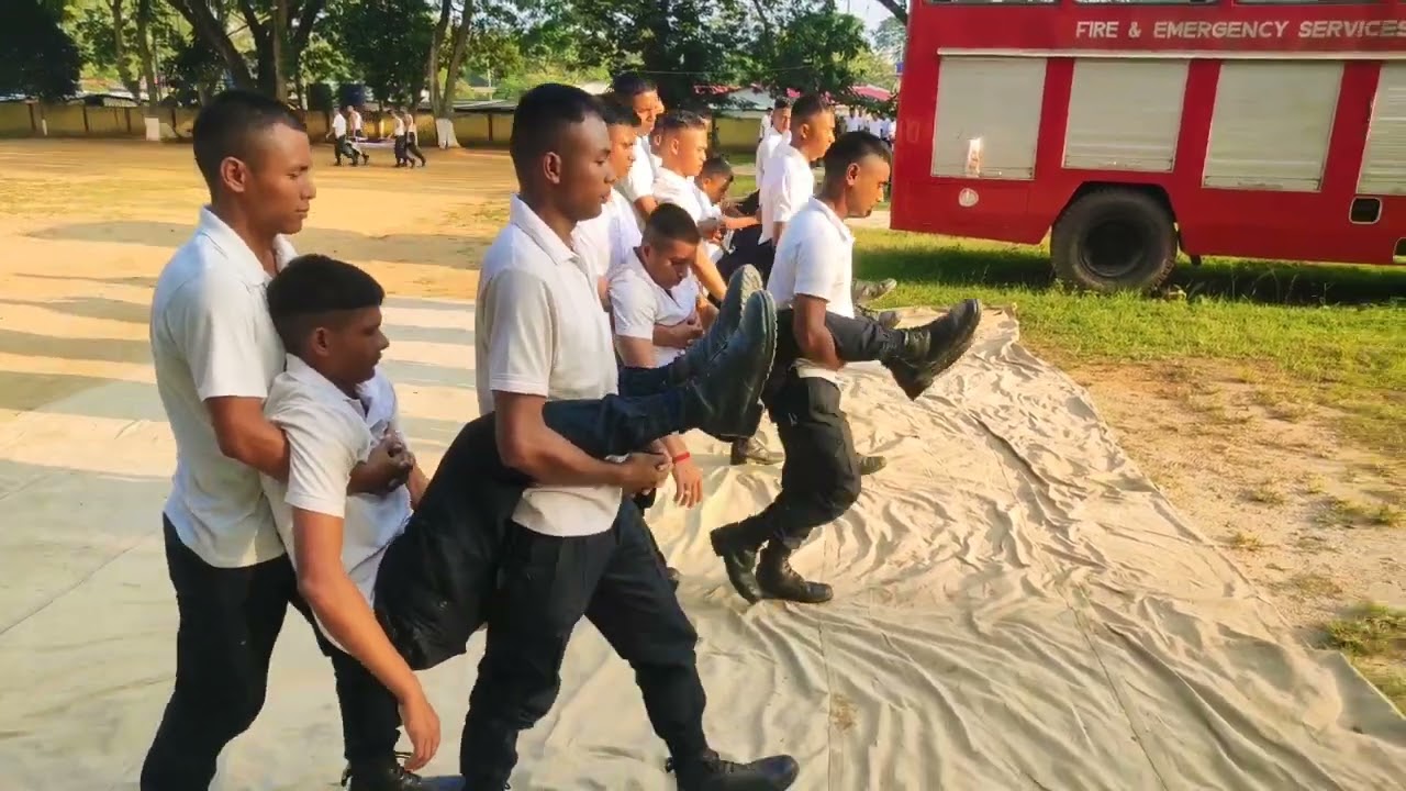 Assam police training# Assam SDRF training videos# Different types of rescue operation practice