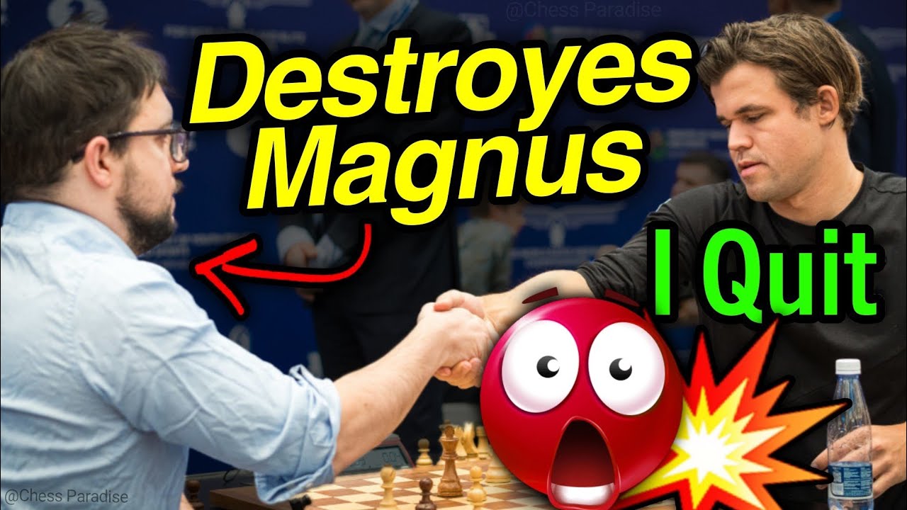 This Is How Magnus Carlsen Got Completely Destroyed on the Board! 😱