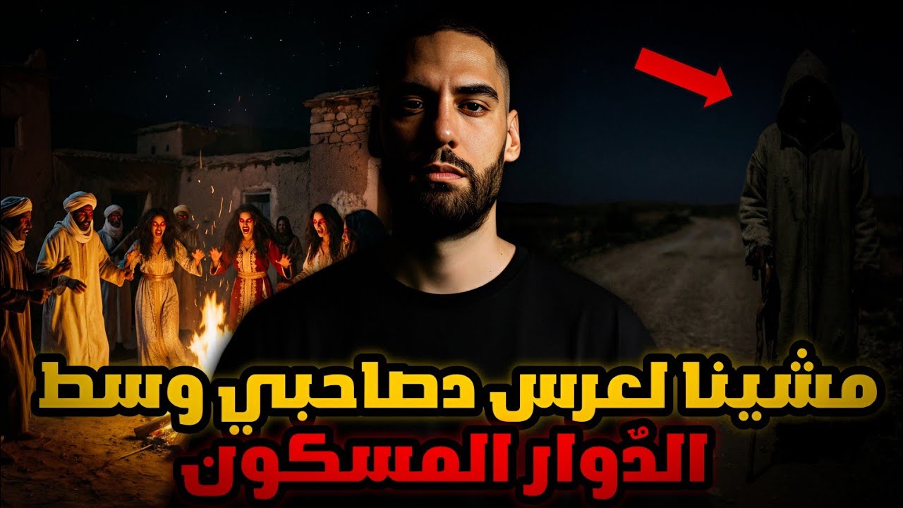 وصلني ميساج من عند صاحبي لي غبر 4 سنين... مشينا العرس ديالو وتما كانت الصدمة(قصة رعب مغربية)