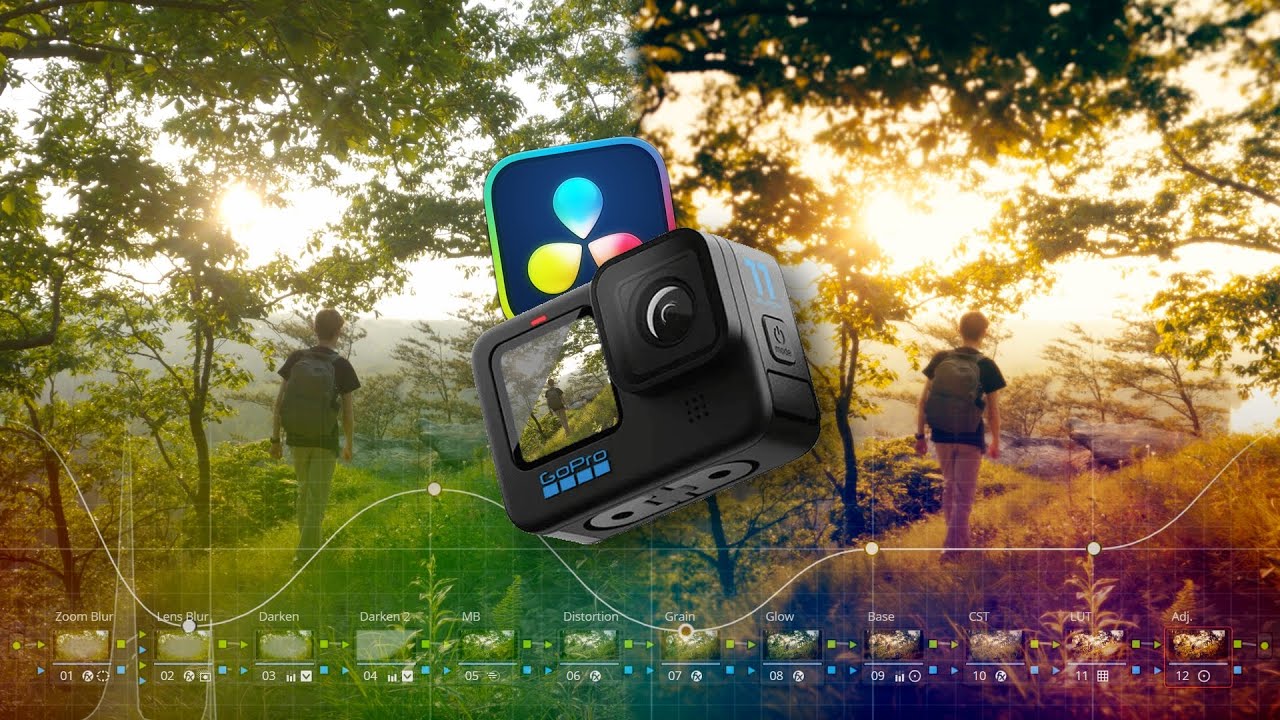 Сделайте ЭТО, чтобы вывести свои материалы GoPro на НОВЫЙ УРОВЕНЬ в DaVinci Resolve! | Учебное по...