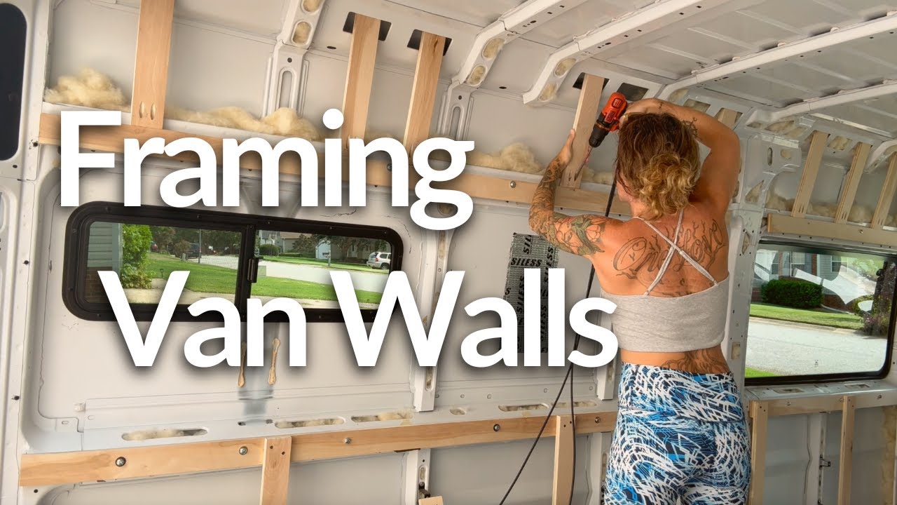 Framing the Walls of Our Van | DIY Ram ProMaster Step-by-Step