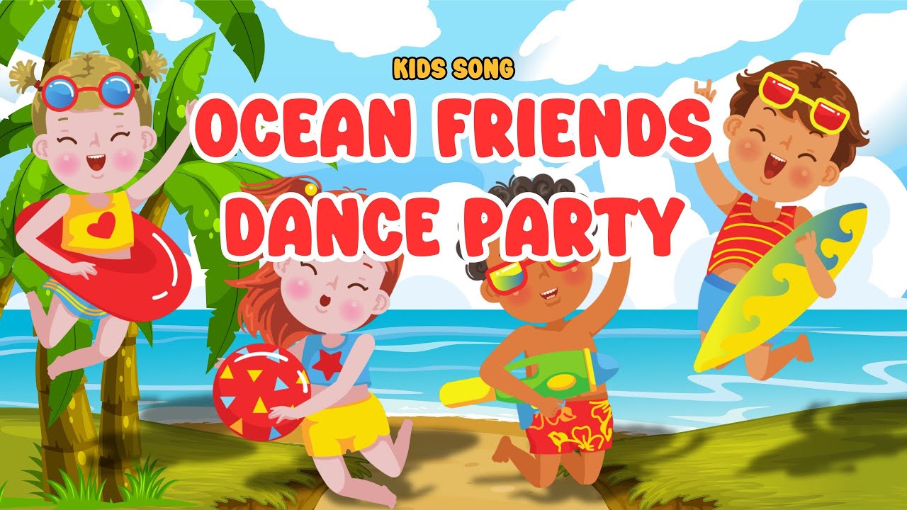 OCEAN FRIENDS Sing a Fun Song for Kids in Just 2 Minutes!
