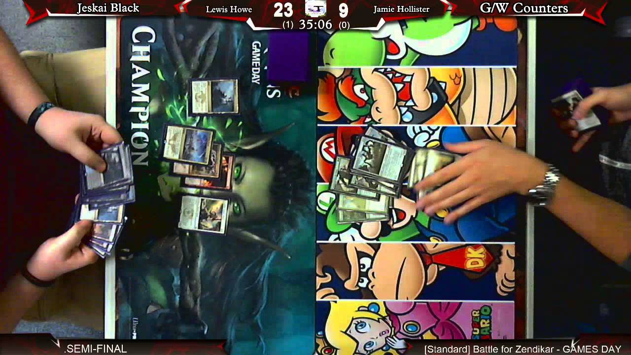 #MTGBFZ [Standard] Jeskai Black -VS- G/W Counters - SEMI-FINAL