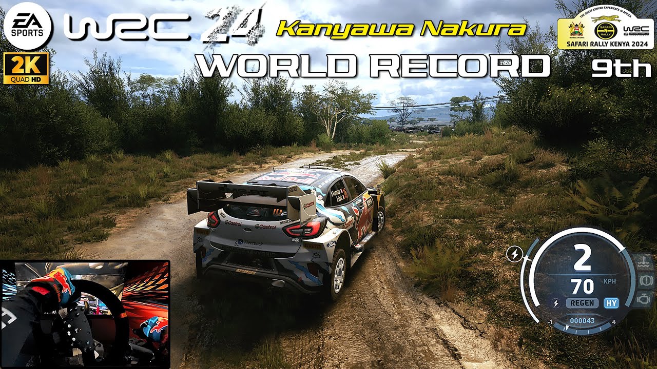 WORLD RECORD 9th - EA SPORTS WRC 24 | Kanyawa Nakura - Kenya Ford Puma  | PXN V10 Gameplay