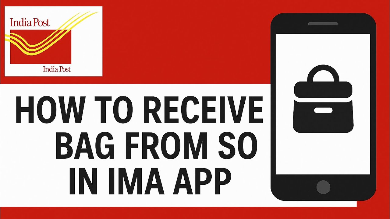 📦 How to Open Bag & Deliver Articles in IMA App | IT 2.0 Post Office Process 📱