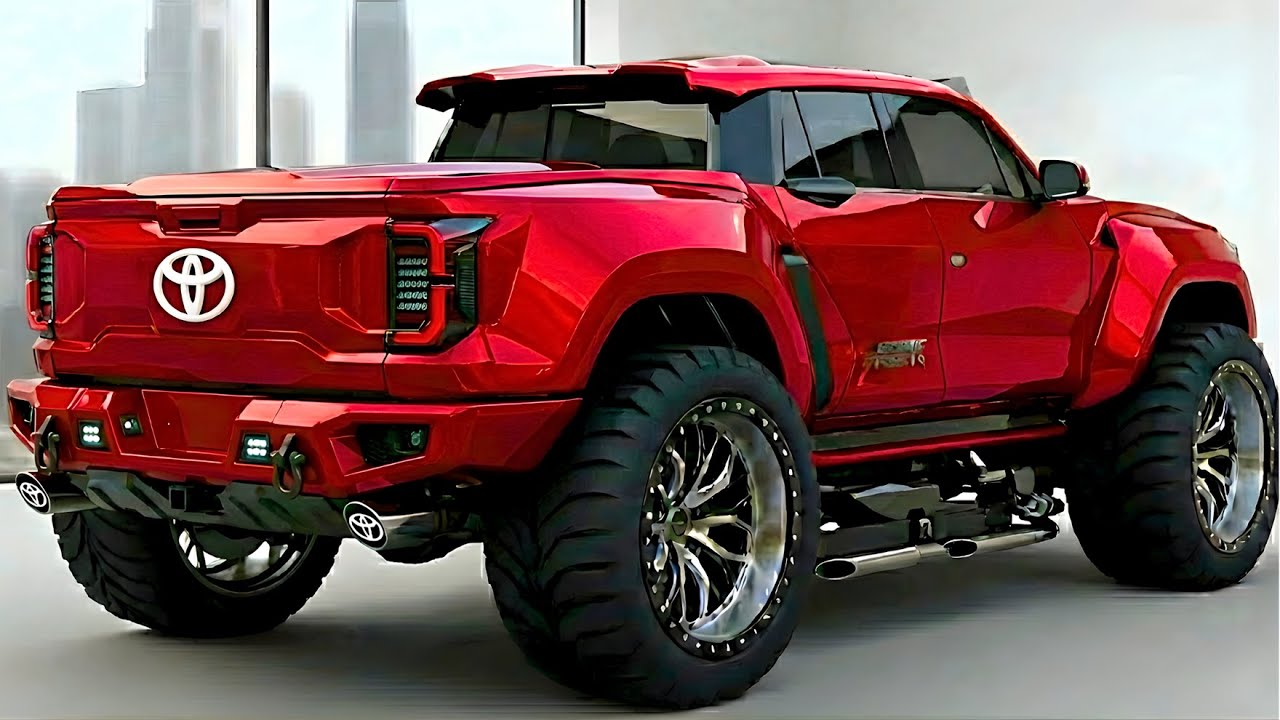 Пикап Toyota Tacoma 2027 года &mdash; самый мощный пикап в мире!