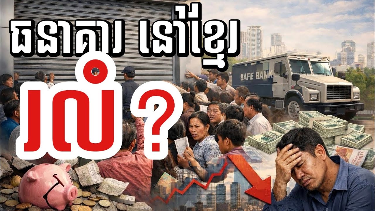 ធនាគារនៅខ្មែរ រលំ? ហេតុអ្វីជនជាតិផ្តល់សេវាហិរញ្ញវត្ថុនៅខ្មែរច្រេីន?