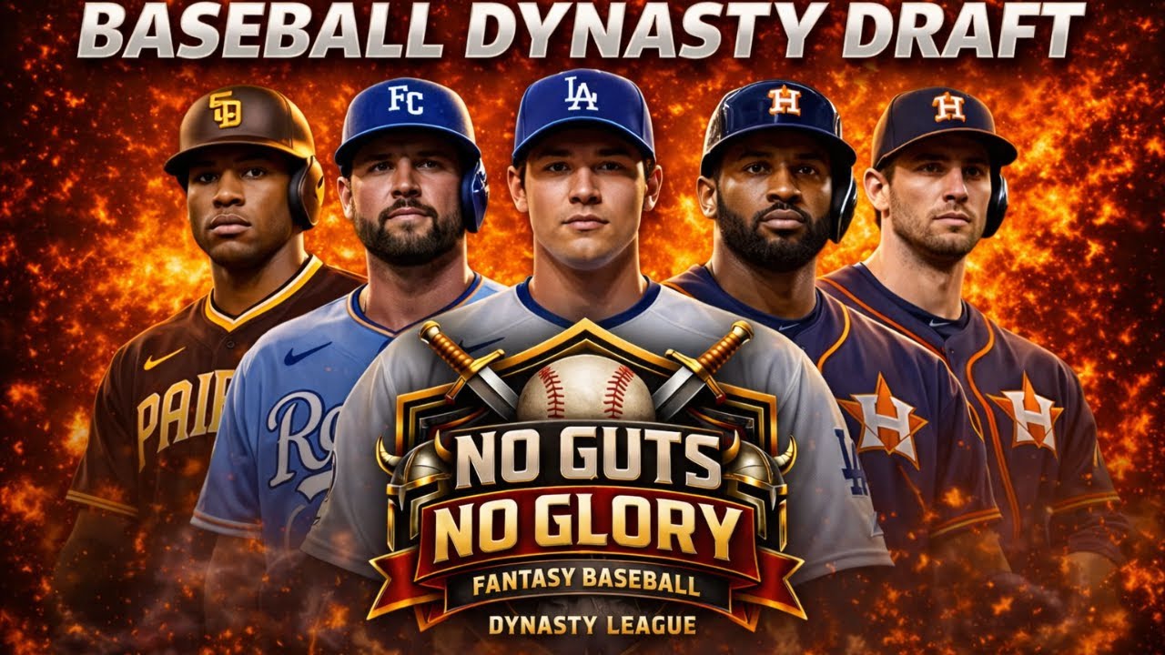 2026 Dynasty Baseball Startup Draft | FIRST ROUND REVEAL ⚔️⚾ No Guts No Glory