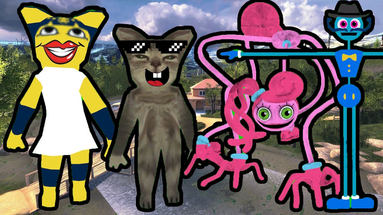MAMA MOTAN VS MOMMY LONG LEGS VS DADDY LONG LEGS LA MUNTE! IL GASIM PE DOMNUL MOTAN IN GUNOI!