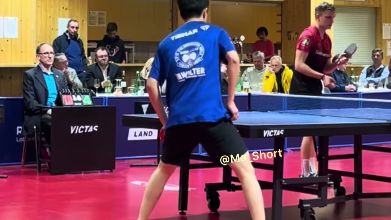 🇨🇳 ZHAO Zhao Yan - HRIBAR Peter 🇸🇮 @ Wiener Neustadt 08/02/2026 🇦🇹 B League 