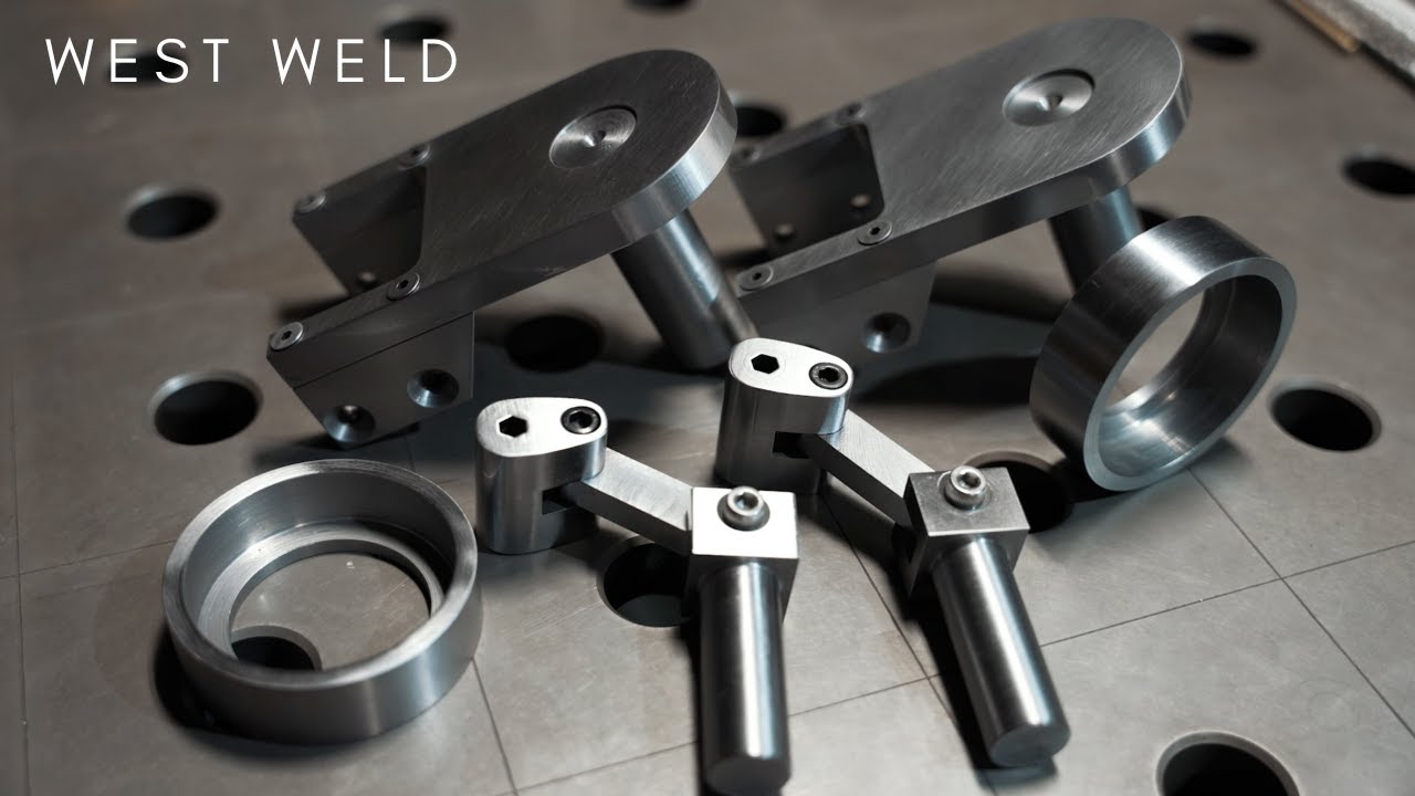 Designing and machining hidden latch mechanism (20000 pound handrail part 2)