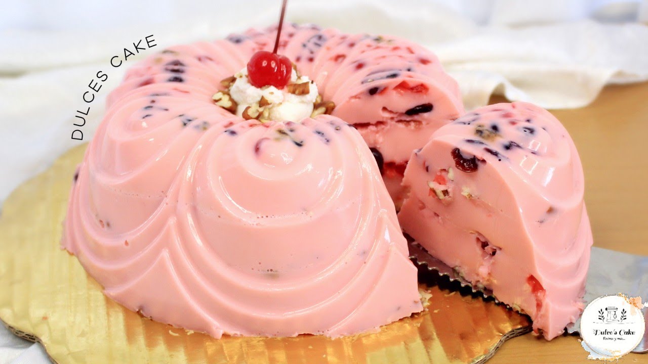 Gelatina BESO DE ANGEL cremosita!!! /DULCES CAKE