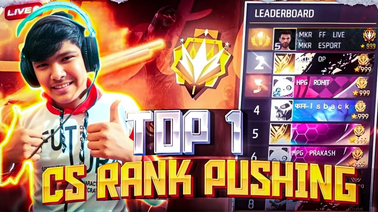 CSR NEW SEASON - SERIOUS CS RANK PUSHING 😎👽 #nonstopgaming #freefirelive #asifgamer