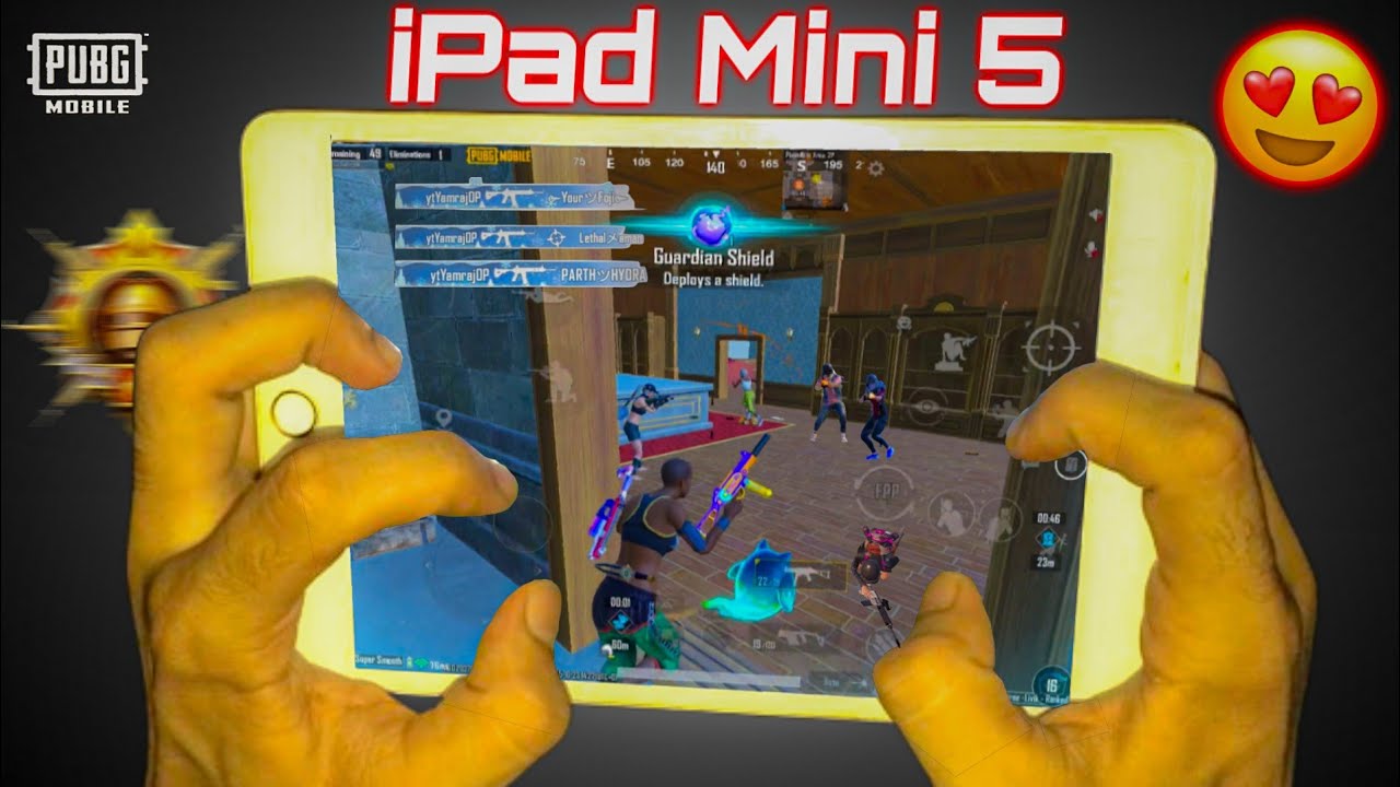 iPAD MINI 5 😍 PUBG Handcam Smooth + 60 FPS 🔥 Best Performance Livik Gameplay 