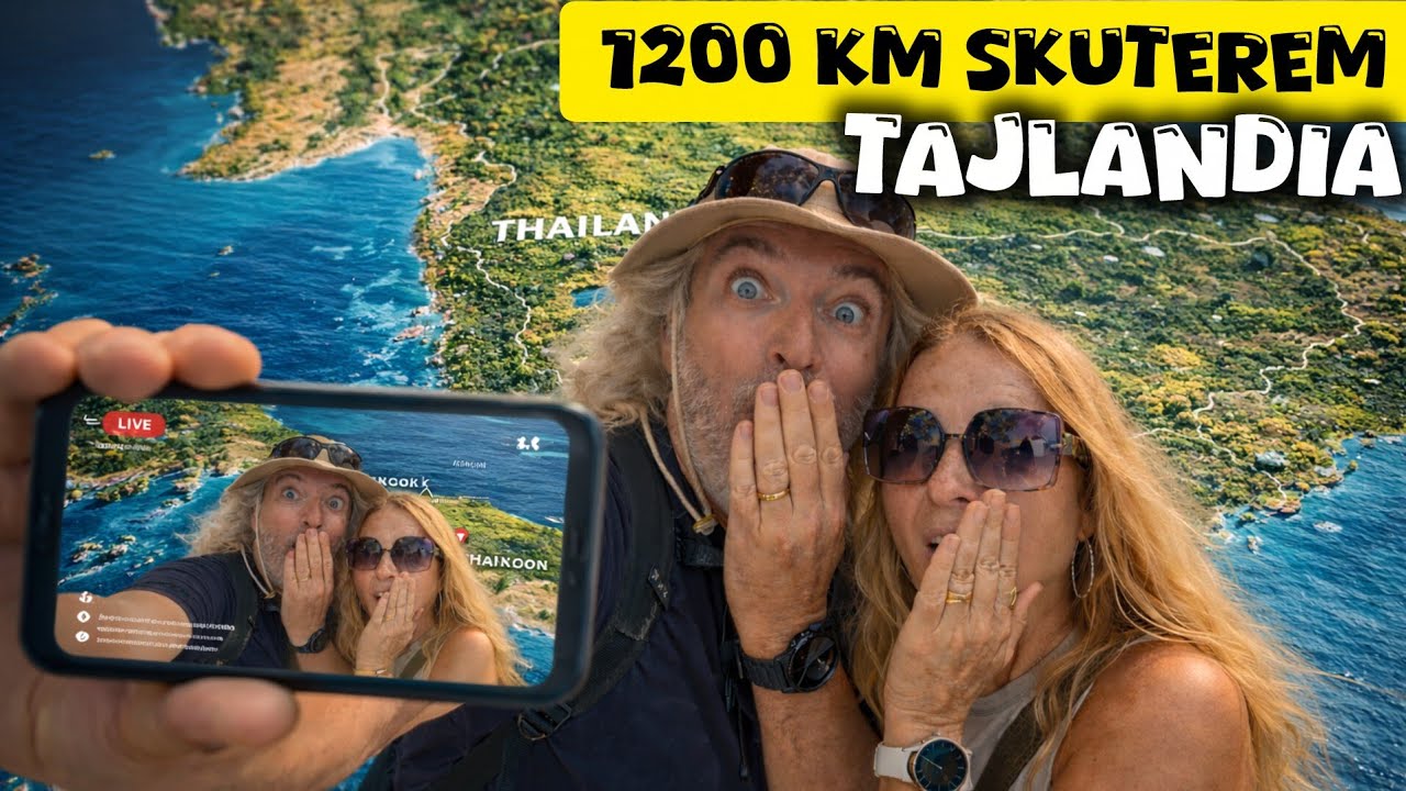 Dotarliśmy do Chiang Mai! 1200 km na skuterze przez północną Tajlandię 🇹🇭 | Niesamowita przygoda