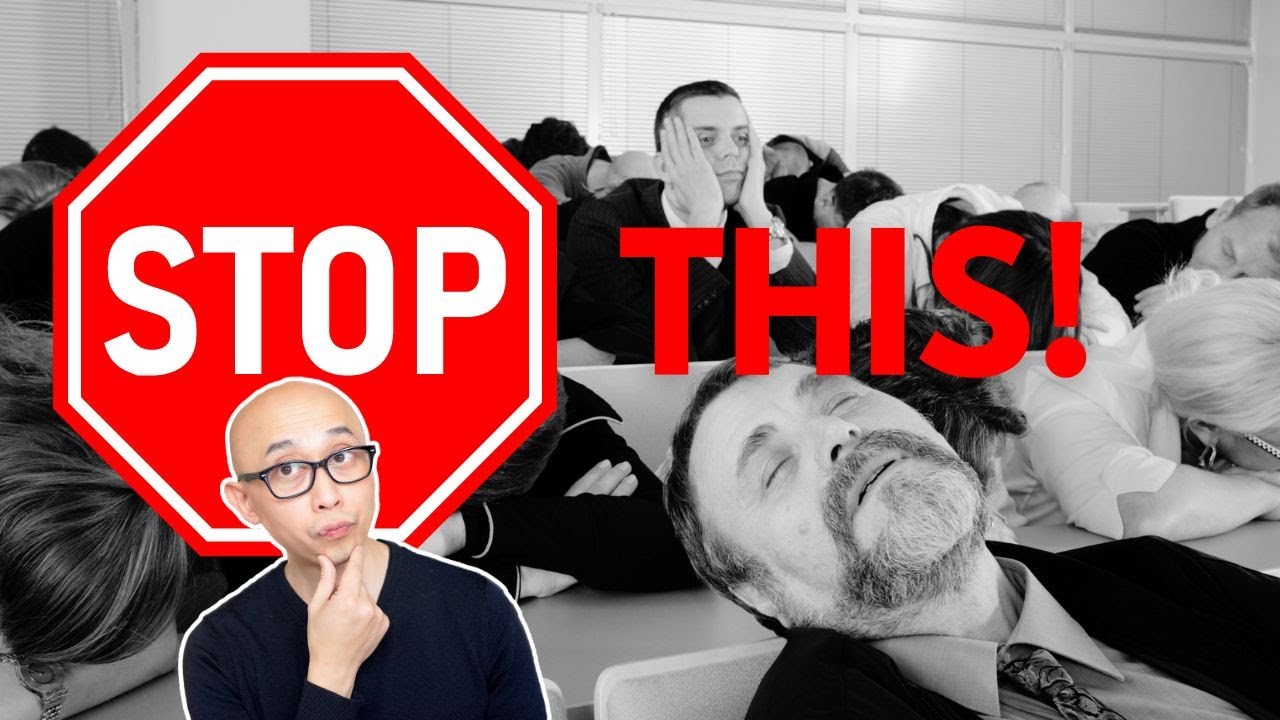 STOP Your Audience From Falling Asleep During Your Presentations!